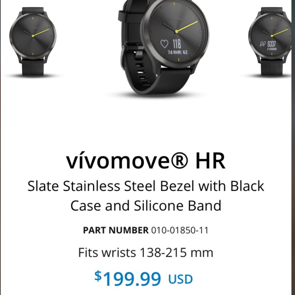 Garmin Vivomove HR